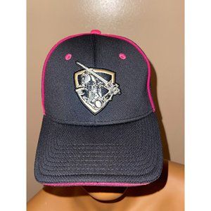 Harry Potter Wizarding World Black Red Hat Fitted Logo Cap Dome Knights, New